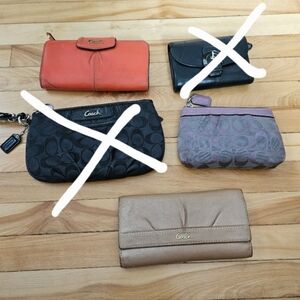 3 Coach wallet bundle (2 are sold)
